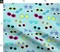 Blue Retro Colorful Beach Groovy Pale Sunglasses Eyewear Sunny Summer Glasses Large Scale Custom Printed Fabric by Spoonflower Various Fabrics by the Yard or Fat Quarter